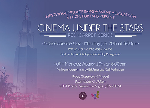 Westwood Cinema Under the Stars – Red Carpet Edition